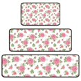 thumbnail image 1 of Pioneer Flower Floral Print Pattern Kitchen Rugs Sets Of 3,Kitchen Runner Rugs Non Skid Washable,Decorative Kitchen Floor Mats for Kitchen,Sink,Laundry,17X30 Inch + 17X47 Inch + 17X59 Inch, 1 of 6