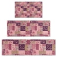 thumbnail image 1 of Pioneer Flower Floral Print Pattern Kitchen Rugs Sets Of 3,Kitchen Runner Rugs Non Skid Washable,Decorative Kitchen Floor Mats for Kitchen,Sink,Laundry,17X30 Inch + 17X47 Inch + 17X59 Inch, 1 of 6