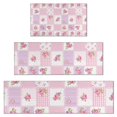 thumbnail image 1 of Pioneer Flower Floral Print Pattern Kitchen Rugs Sets Of 3,Kitchen Runner Rugs Non Skid Washable,Decorative Kitchen Floor Mats for Kitchen,Sink,Laundry,17X30 Inch + 17X47 Inch + 17X59 Inch, 1 of 6
