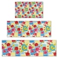 thumbnail image 1 of Pioneer Flower Floral Print Pattern Kitchen Rugs Sets Of 3,Kitchen Runner Rugs Non Skid Washable,Decorative Kitchen Floor Mats for Kitchen,Sink,Laundry,17X30 Inch + 17X47 Inch + 17X59 Inch, 1 of 6