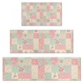 thumbnail image 1 of Pioneer Flower Floral Print Pattern Kitchen Rugs Sets Of 3,Kitchen Runner Rugs Non Skid Washable,Decorative Kitchen Floor Mats for Kitchen,Sink,Laundry,17X30 Inch + 17X47 Inch + 17X59 Inch, 1 of 6