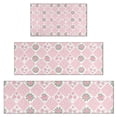 thumbnail image 1 of Pioneer Flower Floral Print Pattern Kitchen Rugs Sets Of 3,Kitchen Runner Rugs Non Skid Washable,Decorative Kitchen Floor Mats for Kitchen,Sink,Laundry,17X30 Inch + 17X47 Inch + 17X59 Inch, 1 of 6