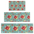 thumbnail image 1 of Pioneer Flower Floral Print Pattern Kitchen Rugs Sets Of 3,Kitchen Runner Rugs Non Skid Washable,Decorative Kitchen Floor Mats for Kitchen,Sink,Laundry,17X30 Inch + 17X47 Inch + 17X59 Inch, 1 of 6