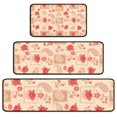 thumbnail image 1 of Pioneer Flower Floral Print Pattern Kitchen Rugs Sets Of 3,Kitchen Runner Rugs Non Skid Washable,Decorative Kitchen Floor Mats for Kitchen,Sink,Laundry,17X30 Inch + 17X47 Inch + 17X59 Inch, 1 of 6