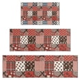 thumbnail image 1 of Pioneer Flower Floral Print Pattern Kitchen Rugs Sets Of 3,Kitchen Runner Rugs Non Skid Washable,Decorative Kitchen Floor Mats for Kitchen,Sink,Laundry,17X30 Inch + 17X47 Inch + 17X59 Inch, 1 of 6