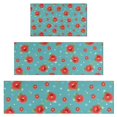 thumbnail image 1 of Pioneer Flower Floral Print Pattern Kitchen Rugs Sets Of 3,Kitchen Runner Rugs Non Skid Washable,Decorative Kitchen Floor Mats for Kitchen,Sink,Laundry,17X30 Inch + 17X47 Inch + 17X59 Inch, 1 of 6