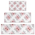 thumbnail image 1 of Pioneer Flower Floral Print Pattern Kitchen Rugs Sets Of 3,Kitchen Runner Rugs Non Skid Washable,Decorative Kitchen Floor Mats for Kitchen,Sink,Laundry,17X30 Inch + 17X47 Inch + 17X59 Inch, 1 of 6