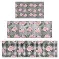 thumbnail image 1 of Pioneer Flower Floral Print Pattern Kitchen Rugs Sets Of 3,Kitchen Runner Rugs Non Skid Washable,Decorative Kitchen Floor Mats for Kitchen,Sink,Laundry,17X30 Inch + 17X47 Inch + 17X59 Inch, 1 of 6