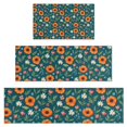 thumbnail image 1 of Pioneer Flower Floral Print Pattern Kitchen Rugs Sets Of 3,Kitchen Runner Rugs Non Skid Washable,Decorative Kitchen Floor Mats for Kitchen,Sink,Laundry,17X30 Inch + 17X47 Inch + 17X59 Inch, 1 of 6