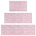 thumbnail image 1 of Pioneer Flower Floral Print Pattern Kitchen Rugs Sets Of 3,Kitchen Runner Rugs Non Skid Washable,Decorative Kitchen Floor Mats for Kitchen,Sink,Laundry,17X30 Inch + 17X47 Inch + 17X59 Inch, 1 of 6