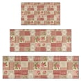 thumbnail image 1 of Pioneer Flower Floral Print Pattern Kitchen Rugs Sets Of 3,Kitchen Runner Rugs Non Skid Washable,Decorative Kitchen Floor Mats for Kitchen,Sink,Laundry,17X30 Inch + 17X47 Inch + 17X59 Inch, 1 of 6