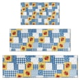 thumbnail image 1 of Pioneer Flower Floral Print Pattern Kitchen Rugs Sets Of 3,Kitchen Runner Rugs Non Skid Washable,Decorative Kitchen Floor Mats for Kitchen,Sink,Laundry,17X30 Inch + 17X47 Inch + 17X59 Inch, 1 of 6