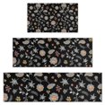 thumbnail image 1 of Pioneer Flower Floral Print Pattern Kitchen Rugs Sets Of 3,Kitchen Runner Rugs Non Skid Washable,Decorative Kitchen Floor Mats for Kitchen,Sink,Laundry,17X30 Inch + 17X47 Inch + 17X59 Inch, 1 of 6
