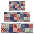 thumbnail image 1 of Pioneer Flower Floral Print Pattern Kitchen Rugs Sets Of 3,Kitchen Runner Rugs Non Skid Washable,Decorative Kitchen Floor Mats for Kitchen,Sink,Laundry,17X30 Inch + 17X47 Inch + 17X59 Inch, 1 of 6