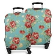 thumbnail image 1 of Pioneer Flower Floral Print Pattern Luggage Cover Fashion Suitcase Cover Baggage Covers Fit 25-28 Inch Luggage (Go Travel), 1 of 5