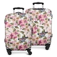 thumbnail image 1 of Pioneer Flower Floral Print Pattern Luggage Cover Fashion Suitcase Cover Baggage Covers Fit 25-28 Inch Luggage (Go Travel), 1 of 5