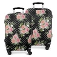 thumbnail image 1 of Pioneer Flower Floral Print Pattern Luggage Cover Fashion Suitcase Cover Baggage Covers Fit 25-28 Inch Luggage (Go Travel), 1 of 5