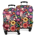 thumbnail image 1 of Pioneer Flower Floral Print Pattern Luggage Cover Fashion Suitcase Cover Baggage Covers Fit 25-28 Inch Luggage (Go Travel), 1 of 5