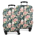 thumbnail image 1 of Pioneer Flower Floral Print Pattern Luggage Cover Fashion Suitcase Cover Baggage Covers Fit 25-28 Inch Luggage (Go Travel), 1 of 5