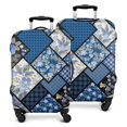 thumbnail image 1 of Pioneer Flower Floral Print Pattern Luggage Cover Fashion Suitcase Cover Baggage Covers Fit 25-28 Inch Luggage (Go Travel), 1 of 4