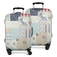thumbnail image 1 of Pioneer Flower Floral Print Pattern Luggage Cover Fashion Suitcase Cover Baggage Covers Fit 25-28 Inch Luggage (Go Travel), 1 of 5
