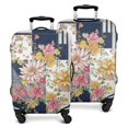 thumbnail image 1 of Pioneer Flower Floral Print Pattern Luggage Cover Fashion Suitcase Cover Baggage Covers Fit 25-28 Inch Luggage (Go Travel), 1 of 5