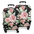 thumbnail image 1 of Pioneer Flower Floral Print Pattern Luggage Cover Fashion Suitcase Cover Baggage Covers Fit 25-28 Inch Luggage (Go Travel), 1 of 5