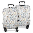 thumbnail image 1 of Pioneer Flower Floral Print Pattern Luggage Cover Fashion Suitcase Cover Baggage Covers Fit 25-28 Inch Luggage (Go Travel), 1 of 5