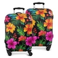 thumbnail image 1 of Pioneer Flower Floral Print Pattern Luggage Cover Fashion Suitcase Cover Baggage Covers Fit 25-28 Inch Luggage (Go Travel), 1 of 5