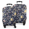 thumbnail image 1 of Pioneer Flower Floral Print Pattern Luggage Cover Fashion Suitcase Cover Baggage Covers Fit 25-28 Inch Luggage (Go Travel), 1 of 5