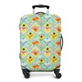thumbnail image 1 of Pioneer Flower Floral Print Pattern Luggage Cover,Stretch Luggage Protective Sleeve with Top & Side Openings, Reinforced Stitching Gift Ideas for Students Professionals,S(18-20in), 1 of 7