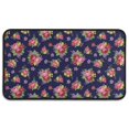thumbnail image 1 of Pioneer Flower Floral Print Pattern Non Slip Washable Indoor Door Mat, Decorative Entry Rug for Entrance Bedroom Kitchen Bathroom, 30"x17", 1 of 6