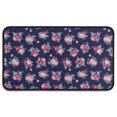 thumbnail image 1 of Pioneer Flower Floral Print Pattern Non Slip Washable Indoor Door Mat, Decorative Entry Rug for Entrance Bedroom Kitchen Bathroom, 30"x17", 1 of 6