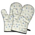 thumbnail image 1 of Pioneer Flower Floral Print Pattern Oven Mitt 2-Pack Set, Heat Resistant Kitchen Gloves, 7.7" X 12", 1 of 6