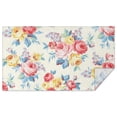 thumbnail image 1 of Pioneer Flower Floral Print Pattern Rectangle Tablecloth 60"x102",Waterproof Polyester Rectangle Table Cloth, Wipeable Spillproof Polyester Tablecloth for Dining, Camping, Indoor and Outdoor, 1 of 5