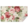 thumbnail image 1 of Pioneer Flower Floral Print Pattern Rectangle Tablecloth 60"x102",Waterproof Polyester Rectangle Table Cloth, Wipeable Spillproof Polyester Tablecloth for Dining, Camping, Indoor and Outdoor, 1 of 6