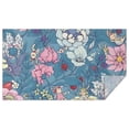 thumbnail image 1 of Pioneer Flower Floral Print Pattern Rectangle Tablecloth 60"x102",Waterproof Polyester Rectangle Table Cloth, Wipeable Spillproof Polyester Tablecloth for Dining, Camping, Indoor and Outdoor, 1 of 6