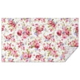 thumbnail image 1 of Pioneer Flower Floral Print Pattern Rectangle Tablecloth 60"x102",Waterproof Polyester Rectangle Table Cloth, Wipeable Spillproof Polyester Tablecloth for Dining, Camping, Indoor and Outdoor, 1 of 6