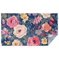 thumbnail image 1 of Pioneer Flower Floral Print Pattern Rectangle Tablecloth 60"x102",Waterproof Polyester Rectangle Table Cloth, Wipeable Spillproof Polyester Tablecloth for Dining, Camping, Indoor and Outdoor, 1 of 6
