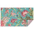 thumbnail image 1 of Pioneer Flower Floral Print Pattern Rectangle Tablecloth 60"x102",Waterproof Polyester Rectangle Table Cloth, Wipeable Spillproof Polyester Tablecloth for Dining, Camping, Indoor and Outdoor, 1 of 6