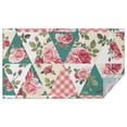thumbnail image 1 of Pioneer Flower Floral Print Pattern Rectangle Tablecloth 60"x102",Waterproof Polyester Rectangle Table Cloth, Wipeable Spillproof Polyester Tablecloth for Dining, Camping, Indoor and Outdoor, 1 of 5