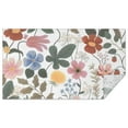 thumbnail image 1 of Pioneer Flower Floral Print Pattern Rectangle Tablecloth 60"x102",Waterproof Polyester Rectangle Table Cloth, Wipeable Spillproof Polyester Tablecloth for Dining, Camping, Indoor and Outdoor, 1 of 6