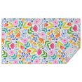 thumbnail image 1 of Pioneer Flower Floral Print Pattern Rectangle Tablecloth 60"x102",Waterproof Polyester Rectangle Table Cloth, Wipeable Spillproof Polyester Tablecloth for Dining, Camping, Indoor and Outdoor, 1 of 6