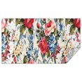 thumbnail image 1 of Pioneer Flower Floral Print Pattern Rectangle Tablecloth 60"x102",Waterproof Polyester Rectangle Table Cloth, Wipeable Spillproof Polyester Tablecloth for Dining, Camping, Indoor and Outdoor, 1 of 6