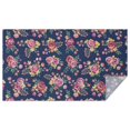 thumbnail image 1 of Pioneer Flower Floral Print Pattern Rectangle Tablecloth 60"x102",Waterproof Polyester Rectangle Table Cloth, Wipeable Spillproof Polyester Tablecloth for Dining, Camping, Indoor and Outdoor, 1 of 6