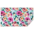 thumbnail image 1 of Pioneer Flower Floral Print Pattern Rectangle Tablecloth 60"x102",Waterproof Polyester Rectangle Table Cloth, Wipeable Spillproof Polyester Tablecloth for Dining, Camping, Indoor and Outdoor, 1 of 6