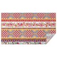 thumbnail image 1 of Pioneer Flower Floral Print Pattern Rectangle Tablecloth 60"x102",Waterproof Polyester Rectangle Table Cloth, Wipeable Spillproof Polyester Tablecloth for Dining, Camping, Indoor and Outdoor, 1 of 6