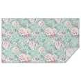 thumbnail image 1 of Pioneer Flower Floral Print Pattern Rectangle Tablecloth 60"x102",Waterproof Polyester Rectangle Table Cloth, Wipeable Spillproof Polyester Tablecloth for Dining, Camping, Indoor and Outdoor, 1 of 5