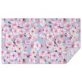 thumbnail image 1 of Pioneer Flower Floral Print Pattern Rectangle Tablecloth 60"x102",Waterproof Polyester Rectangle Table Cloth, Wipeable Spillproof Polyester Tablecloth for Dining, Camping, Indoor and Outdoor, 1 of 6