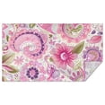 thumbnail image 1 of Pioneer Flower Floral Print Pattern Rectangle Tablecloth 60"x102",Waterproof Polyester Rectangle Table Cloth, Wipeable Spillproof Polyester Tablecloth for Dining, Camping, Indoor and Outdoor, 1 of 6